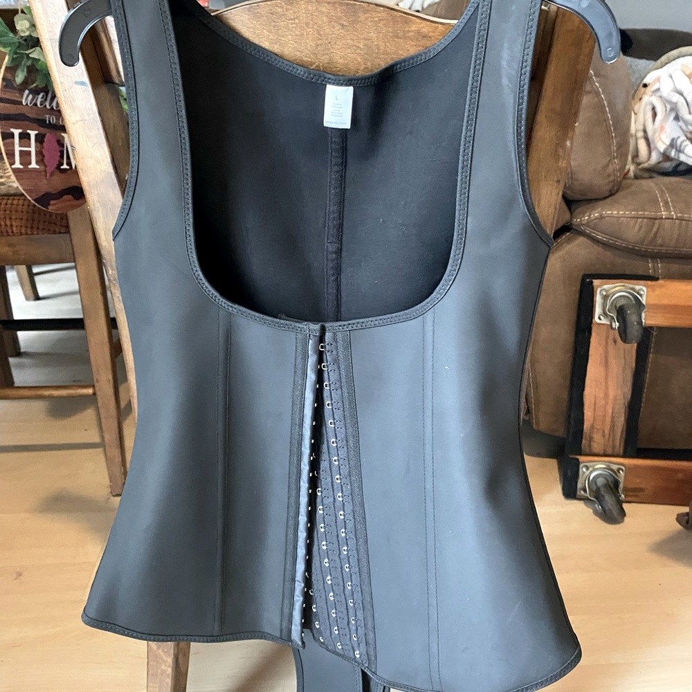 Waist Trainer Vest Corset Trimmer Belt Slimming Body Shaper Tummy Control